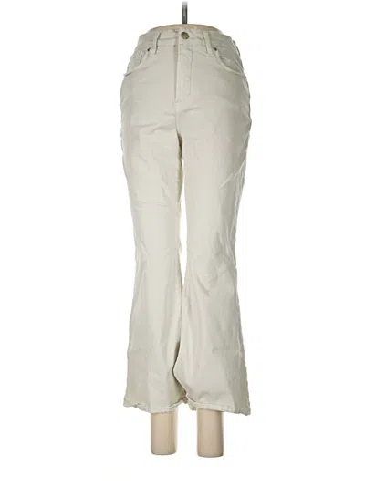 Pre-owned Good American Khaki Pant In Ivory