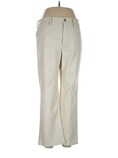 Pre-owned Good American Khaki Pant In Tan