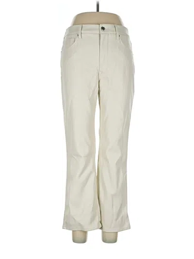 Pre-owned Good American Khaki Pant In White