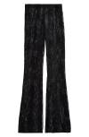 Good American Lace Flare Pant In Black001