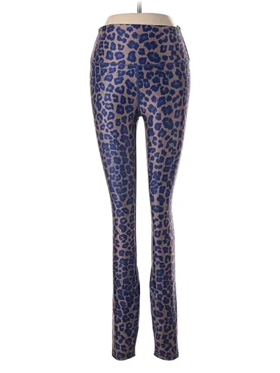 Pre-owned Good American Leggings In Blue