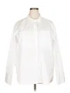 Good American Long Sleeve Blouse In White