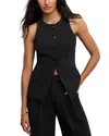 Good American Good Legs Crop Mini Bootcut Jeans In Black