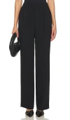 GOOD AMERICAN LUXE SUITING COLUMN TROUSER