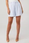 Good American Good Blue Good Tailored Shorts In Blue