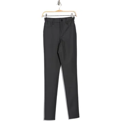 Good American Matte Stretch Skinny Pants In Black001