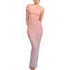 Good American Mesh Twist Cover-up Maxi Dress In Sunset Gradient004