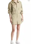 Good American Natural Flight Romper In Postal Khaki In Multi