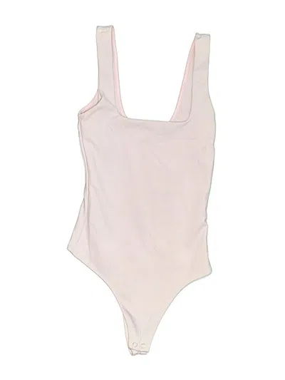 Pre-owned Good American One Piece Swimsuit In White