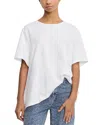 Good American Oversized Tee In White