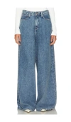 Good American Extreme Wide Jeans Indigo682 In Blue