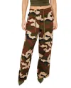 Good American Parachute Cargo Joggers In Fatigue Camo
