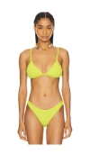 Good American Always Fit Bikini Top In Palo Verde002