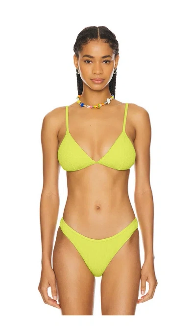 Good American Always Fit Bikini Top In Palo Verde002