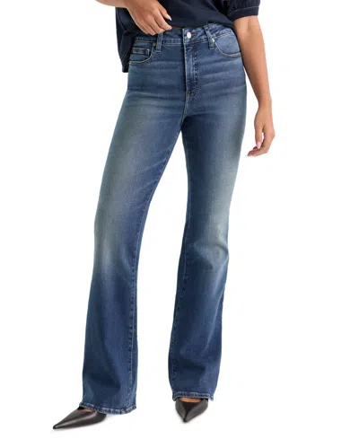 Good American Petite Good Bootcut High-rise Jeans In Blue