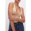 Good American V-neck Scuba Bodysuit