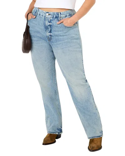 Good American Plus Good Icon Indigo Jean In Blue