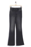 Good American Power Stretch Pull-on High Waist Flare Jeans