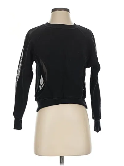 Pre-owned Good American Pullover Sweater In Black
