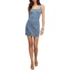 Good American Denim Shift Dress In Indigo728