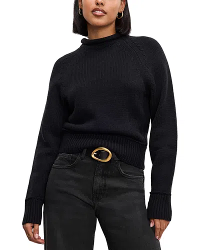 GOOD AMERICAN ROLL NECK SWEATER