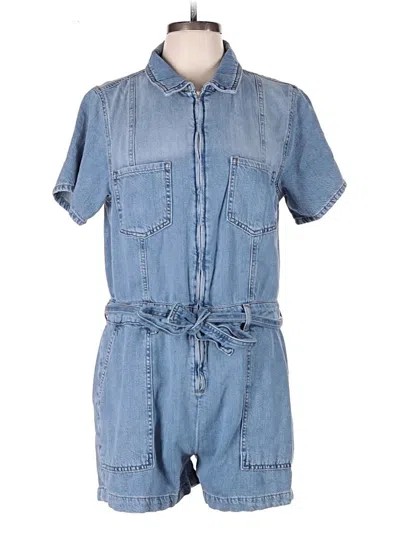 Pre-owned Good American Romper In Blue