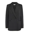 Good American Sculpted Velvet Blazer In Black
