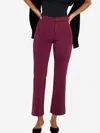 Good American Scuba Cropped Straight Pant In Oxblood002 In Multi