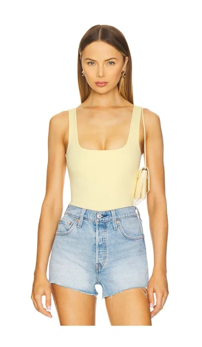 Good American Scuba Modern Tank Bodysuit In Ray001