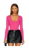 Good American Body Scoop Neck In Ballerina Pink004