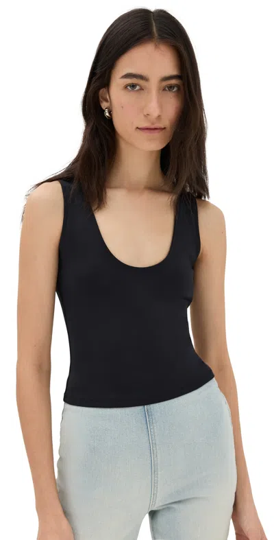 Good American Scuba Scoop Tank Black001 In Black001