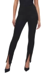 GOOD AMERICAN GOOD AMERICAN SCULPT SLIM FIT PULL-ON PANTS