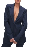 GOOD AMERICAN SCULPTED PONTE BLAZER