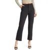 Good American Shiny Crop Scuba Trousers