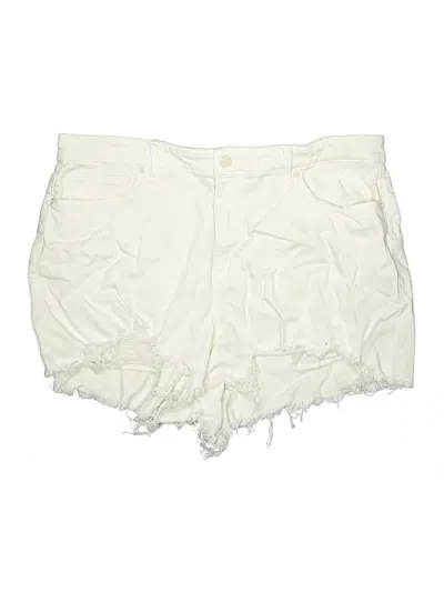 Pre-owned Good American Shorts In Ivory