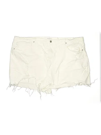 Pre-owned Good American Shorts In White
