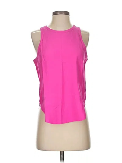 Pre-owned Good American Sleeveless Blouse In Pink