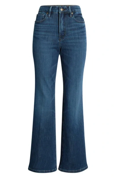 Good American Soft-tech Good Classic Bootcut Jeans In Blue