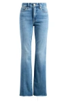 Good American Soft Tech Good Classic High Rise Bootcut Jeans In Indigo 863 In Indigo863