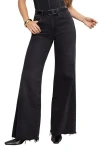 Good American Soft-tech Good Waist Palazzo Wide Leg Jeans