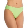 Good American Sparkle Low Rise Brief Womens Metallic Nylon Swim Bottom Separates In Multi