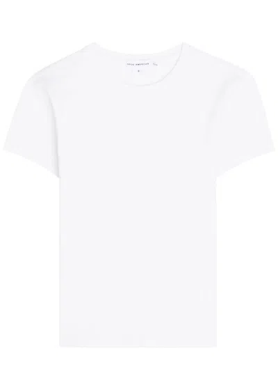 GOOD AMERICAN GOOD AMERICAN STRETCH-COTTON T-SHIRT