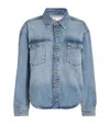Good American Structured Denim Shirt