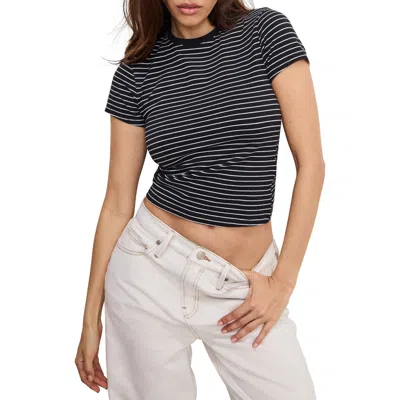 GOOD AMERICAN GOOD AMERICAN SUPER STRETCH BABY TEE