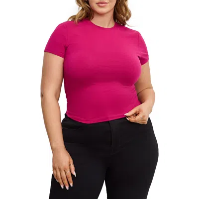 Good American Super Stretch Baby Tee