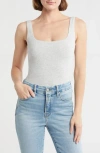 Good American Super Stretch Tank Bodysuit