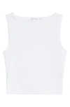 Good American Super Stretch Tank Top In White001