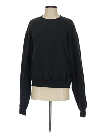 Pre-owned Good American Sweatshirt In Black