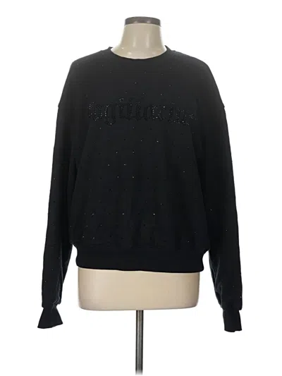 Pre-owned Good American Sweatshirt In Black