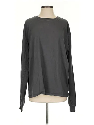Pre-owned Good American Sweatshirt In Gray